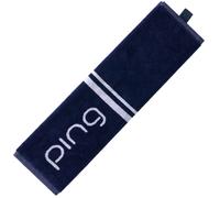 PING 2026 G LE 4 TRIFOLD GOLF TOWEL - LILAC / PLUM