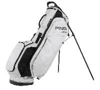 PING 2026 HOOFER GOLF STAND CARRY BAG - WHITE / CONTOUR +FREE GIFT