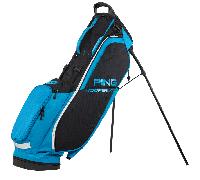 PING 2025 HOOFER LITE GOLF STAND CARRY BAG - BLUE / BLACK