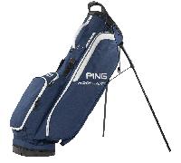 PING 2026 HOOFER LITE GOLF STAND CARRY BAG - HEATHER NAVY / PLATINUM