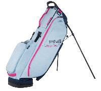 PING 2026 HOOFER LITE GOLF STAND CARRY BAG - NAVY / MALIBU ROSE +FREE GIFT
