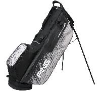 PING 2026 HOOFER MONSOON 231 GOLF STAND BAG - BLACK / GREY +FREE GIFT