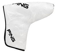 PING 2026 ICON GOLF BLADE PUTTER HEADCOVER - WHITE