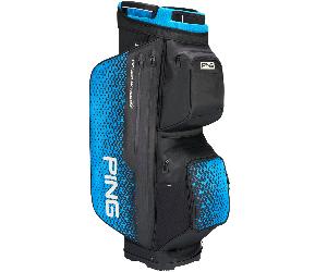 PING 2026 PIONEER MONSOON 231 GOLF CART BAG - BLACK / BLUE