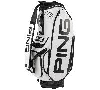 PING 2026 TOUR STAFF BAG - WHITE / BLACK