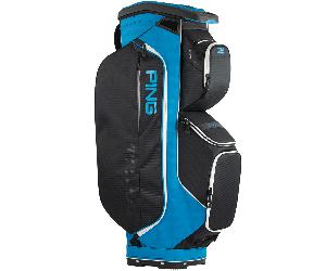 PING 2026 TRAVERSE GOLF CART BAG - BLUE / BLACK +FREE GIFT