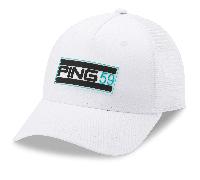 PING 2026 TRUCKER 59 GOLF CAP - WHITE