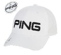 PING BALL MARKER CAP - WHITE