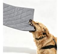 ping bu Chew Proof Waterproof Dog Crate Pad,Washable Non Slip Kennel Mat for Pets (Grey,M 55 * 90CM)
