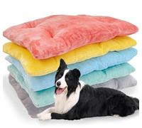 ping bu Large Dog Bed Washable Cats Bed Cushion,Soft Luxury Dog Beds Mattress Cat Cushion,Sleeping Dogs Beds for Small,Medium,Large Pet (Pink,XL-95x65CM)