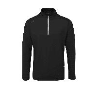 PING LATHAM 1/4 ZIP GOLF PULLOVER - BLACK - 2XL