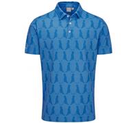 Ping Mr. PING Printed Polo Shirt Blue 24 Multi - USXL/UKXXL Size: 2XL