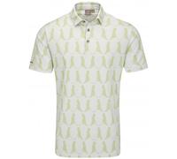 Ping Mr. PING Printed Polo Shirt Limelight Multi - USL/UKXL Size: XL
