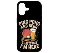 Ping Pong And Beer Thats Why I'm Here Player Case for iPhone 17