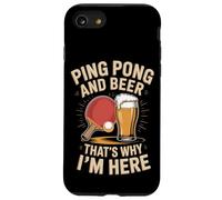 Ping Pong And Beer Thats Why I'm Here Player Case for iPhone SE (2020) / 7/8
