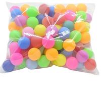 ping pong balls 150 Pack Colored Plastic Table Tennis Ball Coloured 40mm for Art Craft Homeschool Teaching Methods Family Games Dog Cats Pet Beginner Adults Party Birthday Christmas Decoration
