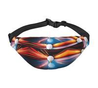 ping-pong Boys large waist bag, travel crossbody waist bag, suitable for enjoying sports, running, cycling, travel, fishing