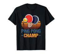 Ping Pong Champ Table Tennis Player Athlete Coach Champion T-Shirt