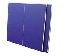 Ping Pong Conversion Top, Full Size Table Tennis Tabletop, Easy Setup Indoor Tabletop Ping Pong Top for Pool Table, Dining Table or Desk(18A)