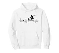 Ping Pong Heartbeat With Heart For Table Tennis Champions Pullover Hoodie