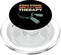Ping Pong is My Therapy - Motivational Table Tennis Quote PopSockets PopGrip for MagSafe