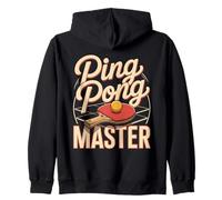 Ping Pong Master Table Tennis Tournament Pro Zip Hoodie