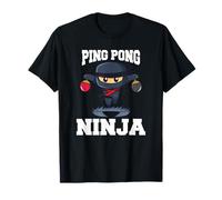 Ping Pong Ninja Fun Table Tennis Adventure T-Shirt