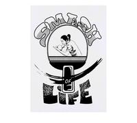 'Ping Pong Passion' Temporary Tattoo - Water Resistant, Skin-Safe, Non-Toxic Transfer (TO00082833)