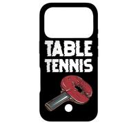 Ping Pong Power Table Tennis Bat Case for iPhone 17 Pro