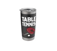 Ping Pong Power Table Tennis Bat Stainless Steel Insulated Tumbler