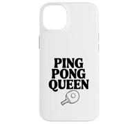 Ping Pong Queen Fun and Fierce Table Tennis Lover Case for iPhone 14 Plus
