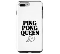 Ping Pong Queen Fun and Fierce Table Tennis Lover Case for iPhone 7 Plus/8 Plus