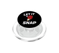 Ping Pong Table Tennis Let It Snap Retro Paddle PopSockets PopGrip for MagSafe
