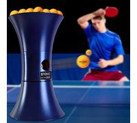 Ping Pong Training Robot - Remote Control Table Tennis Smart Launcher with Adjustable Angle and Trajectory for Effective Training