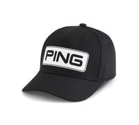 PING TOUR CLASSIC GOLF HAT - BLACK / WHITE