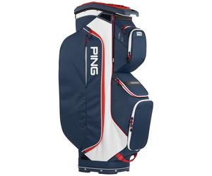 Ping Traverse Cart Golf Bag - Navy/White/Red