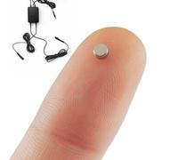 PingaOculto Bluetooth Spy Earpiece for Exams MP3 Foot Pedals Mini (Nano V9)