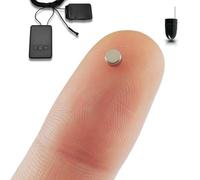 PingaOculto Mini Hidden Spy Earphones GSM (Nano V6 + Vip Pro UltraMini) | GSM spy earpiece with Nano SIM and wired microphone. Mini hidden ear piece spy, an exam cheating device for oral tests