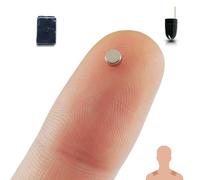 PingaOculto Spy Earpiece Bluetooth Exams Invisible Hidden Mini Wireless Earphones in-Ear with Microphone Adhesive Strips - Micro Discreet Copy (Spy Earpiece Nano Piece Bluetooth + Vip Pro UltraMini)