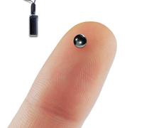 PingaOculto Spy Earpiece Bluetooth for Exams Invisible Hidden Mini Wireless Earphones in-Ear with Microphone - Discreet Communication Copy on Phone Call and Recordings (Spy Earpiece Nano V8)
