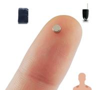 PingaOculto Spy Earpiece Bluetooth GSM Exams Invisible Hidden Wireless Earphones in-Ear with Microphone Adhesive Strips - Micro Discreet (Spy Earpiece Nano Piece GSM Bluetooth + Vip Pro UltraMini)