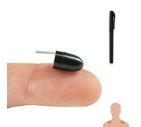 PingaOculto Spy Earpiece Bluetooth Wireless Earphones Invisible Hidden Mini Headset Exam Phone Microphone Adhesive Strips - Secret Earphone Micro Ear (Spy Earpiece Vip Pro UltraMini Bluetooth Pen)
