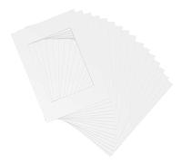PINGEUI 20 PCS A3 Size Picture Mounts, Picture Mount Card Picture Frame Surround Card for A4 Picture Posters, Paintings, Photo Work