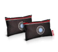 Pingi Dehumidifier Car And Home LV2-A350 - Absorbs Moisture Condensation Damp Keeping Windscreens Clear - Reusable 2 x 350 g Bags, Black/Grey