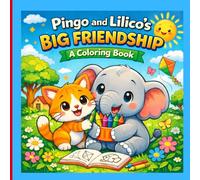 Pingo And Lilico`s Big Frienship a coloring Book