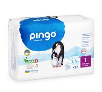 Pingo Ecological Disposable Nappies - Newborn - Size 1 - Pack of 27