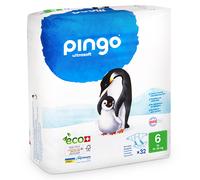 Pingo Ecological Disposable Nappies XL - Size 6 - Pack of 32