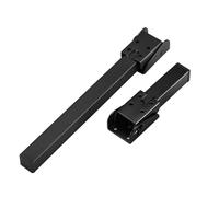 pingping1991 2 PCS Folding Table Legs with Hinged Lock,Furniture Support Legs,Foldable Hairpin Table Legs-self-Locking Hinges, for TV Cabinet, Laptop Table (45cm/17.7in)