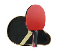 pings Pong Paddle - Professional Table Tennis Racket | Heavy Duty Lightweight Handle | Stable pings Pong Paddle For Adolescents, Adults, Training, Practice, Competition, Indoor Recreational Play