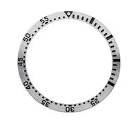 PINGSHI Boutique UK 1pc 38mm Watch Bezel Insert for SKX007/SKX009/SRPD Case, Compatible with NH35/NH36 Flat Ring Traveler Watches(2)